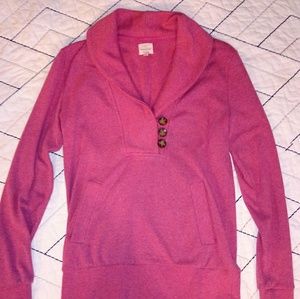 Banana Republic Collard button sweater xs